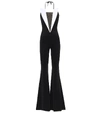 BALMAIN TECHNICAL-JERSEY JUMPSUIT,P00467247