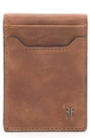 FRYE HOLDEN FOLDED LEATHER CARD CASE,DB0520