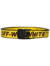 OFF-WHITE LOGO工业风窄款腰带