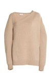 CHRISTOPHER KANE OPEN-NECK WOOL AND CASHMERE SWEATER,804655