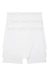 CALVIN KLEIN CLASSICS 3-PACK COTTON BOXER BRIEFS,NB4003