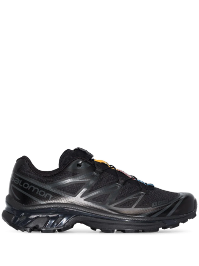 Salomon Xt-6 Advance Low-top Sneakers In Black