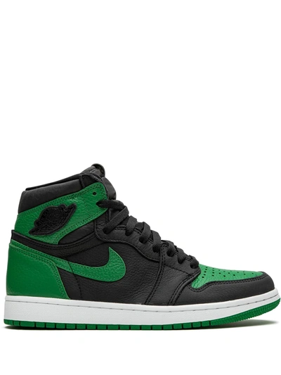 Jordan Air  1 Retro High Pine Green 2.0 In Black