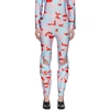 COMME DES GARÇONS COMME DES GARCONS MULTIcolour CAMOUFLAGE PADDED LEGGINGS