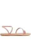 ANCIENT GREEK SANDALS ELEFTHERIA OPEN-TOE SANDALS