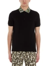 FENDI FENDI FF CAMOUFLAGE COLLARED POLO SHIRT