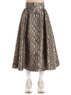 MSGM MSGM ANIMAL PRINT SKIRT