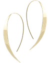LANA BOND SMALL VANITY HOOKED ON HOOP EARRINGS IN 14K GOLD,PROD155990047