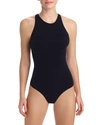 Commando Ballet Thong Bodysuit In Black