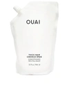 OUAI THICK CONDITIONER REFILL POUCH,OUAR-WU98