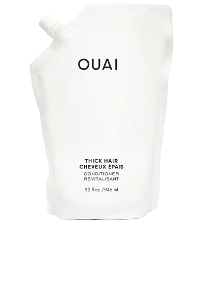 OUAI THICK CONDITIONER REFILL POUCH,OUAR-WU98