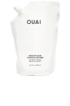 OUAI MEDIUM CONDITIONER REFILL POUCH,OUAR-WU96