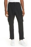 GIVENCHY COTTON BLEND CARGO PANTS,BM50H812S0