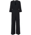 GUCCI SILK AND WOOL-CRÊPE JUMPSUIT,P00469279