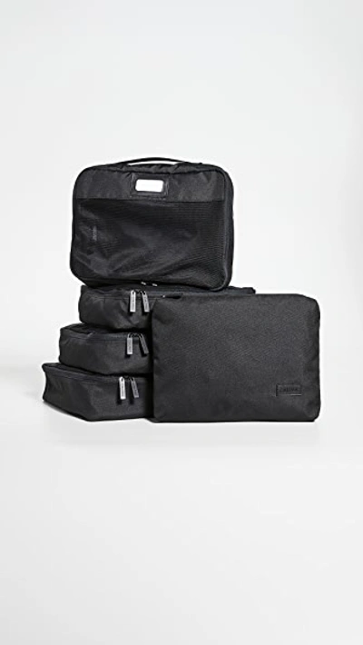 Calpak Packing Cube Set In Black