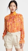 ZIMMERMANN Brightside Frilled Blouse