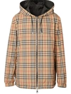 Burberry Reversible Vintage Check Jacket In Neutrals