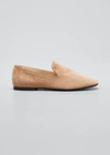 Tod's Slipper Gold Monogram - Beige In Beige
