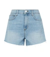 L AGENCE RYLAND HIGH-WAIST DENIM SHORTS,14822870