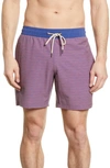 FAIR HARBOR THE BAYBERRY WAVE PRINT SWIM TRUNKS,BAY79-640