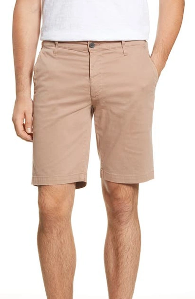 Ag Griffin Regular Fit Chino Shorts In Dark Shitake