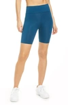 Nike Plus Size Sportswear Leg-a-see Shorts In Valerian Blue/ White