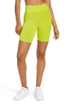 Nike Sportswear Leg-a-see Bike Shorts In Bright Cactus