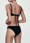 ASCENO NAPLES BLACK BIKINI BOTTOM,B010FAB08COL01XL