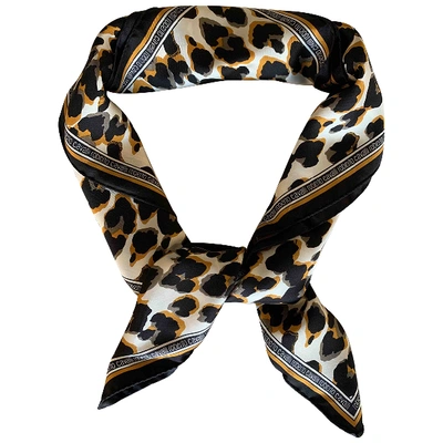 Pre-owned Roberto Cavalli Silk Scarf