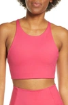 Girlfriend Collective Topanga Sports Bra In Superbloom