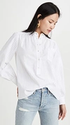 THE MARC JACOBS SOFIA LOVES THE COLLARLESS TOP