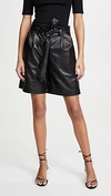 VEDA LUIS LEATHER SHORTS
