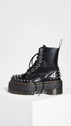 DR. MARTENS JADON MAX STUD 8 EYE BOOTS