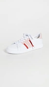 TORY BURCH HOWELL T-SADDLE COURT SNEAKERS