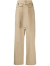 P.A.R.O.S.H BELTED WAIST TROUSERS