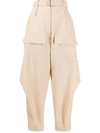 STELLA MCCARTNEY TAPERED CARGO TROUSERS