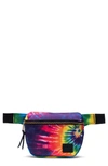 Rainbow Tie Dye/Gold