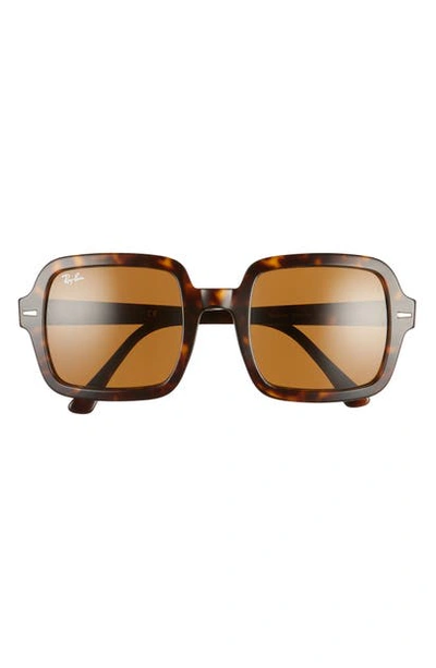 Ray Ban Ray-ban Rb2188 Tortoise Sunglasses In Havana/ Brown Solid