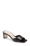 Schutz Queliana Slip-on Sandal In Black