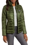 Patagonia Radalie Water Repellent Thermogreen-insulated Jacket In Nomad Green