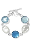 IPPOLITA WONDERLAND MOTHER-OF-PEARL DOUBLET BRACELET,SB1572DELFT