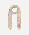 LOEWE FLOWER PATCHWORK MODAL AND CASHMERE-BLEND SCARF,000643331