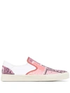 AMIRI BANDANA-PRINT trainers