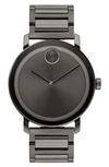 Movado Bold Evolution Bracelet Watch, 40mm In Gray