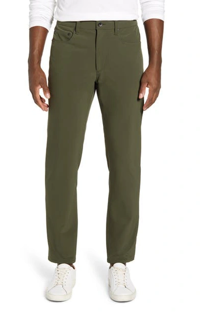 Rag & Bone Tech Fit 2 Slim Fit Chinos In Army Green