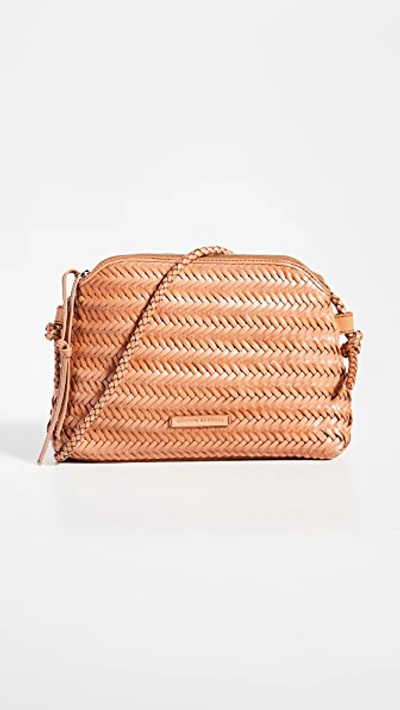 Loeffler Randall Mallory Woven Crossbody Bag In Timber