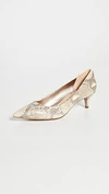Sam Edelman Dori Kitten Heel Pump In Wheat