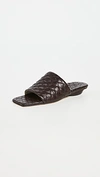 TIBI HAN QUILTED SANDALS