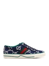 GUCCI GUCCI TENNIS 1977 LACE UP SNEAKERS