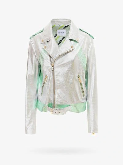 Coco Cloude Jacket In Silver